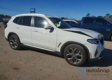 2023 BMW X3 Sdrive30I z USA, uszkodzony, nr VIN 5UX43DP03P9T00013